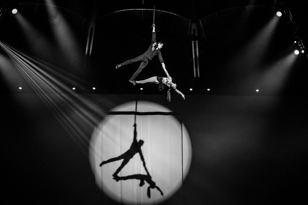 Marie Barcelo et Pierre-Antoine Chastang de la compagnie Cavalflip